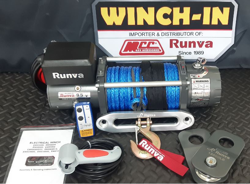 Runva 9 500lbs winch