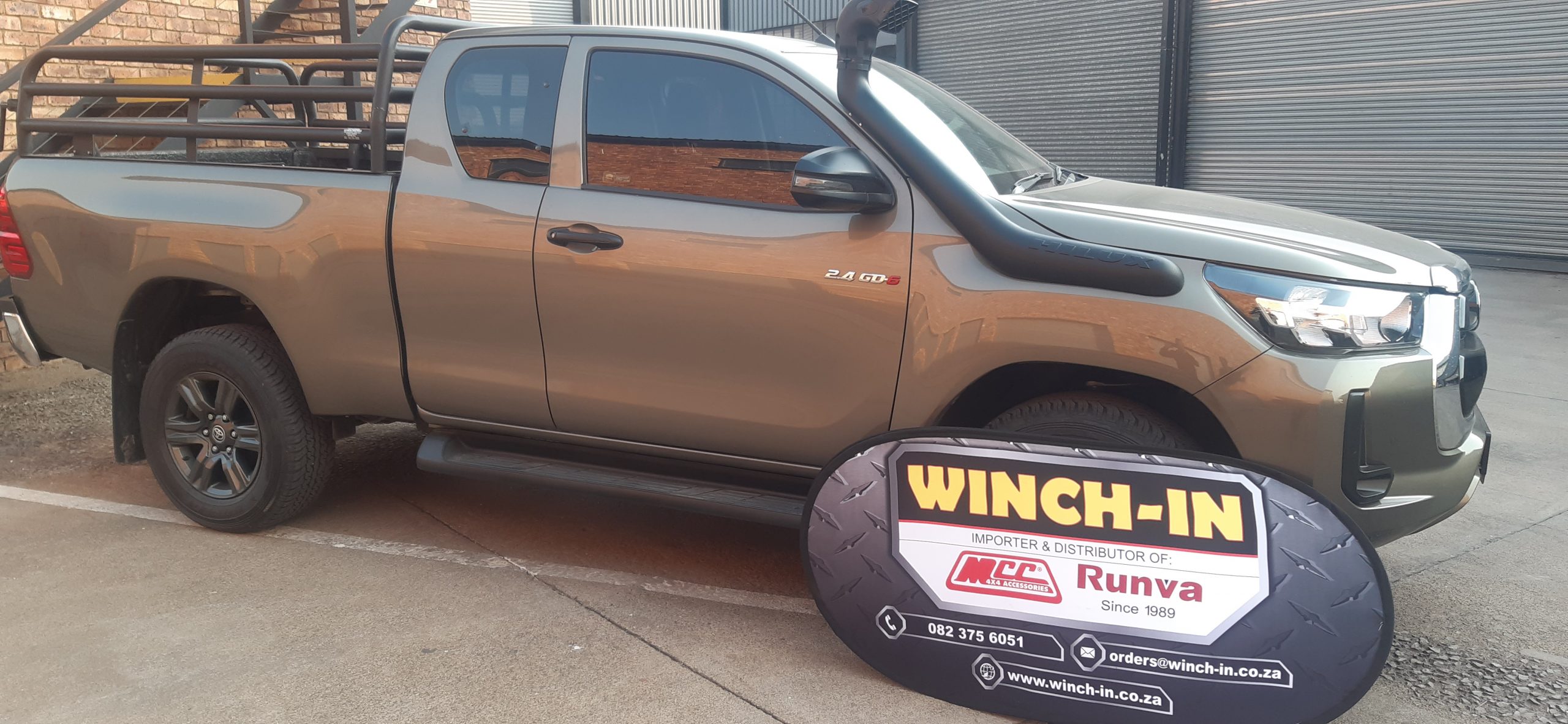 Hilux GD6 Snorkel Fitments @ WINCH IN > Done by Ashford 4x4Power Fitment Centre